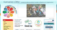 Desktop Screenshot of kamarad-lorm.cz